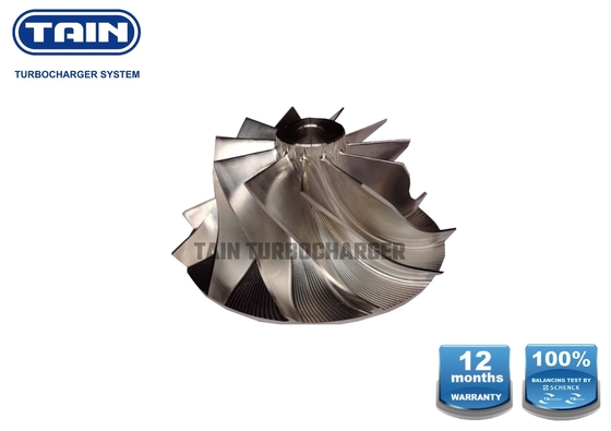 11blades Upgarde Billet คอมเพรสเซอร์ล้อ TD025 44/48.2mm 31.95mm สำหรับ Opel Corsa Astra1.7