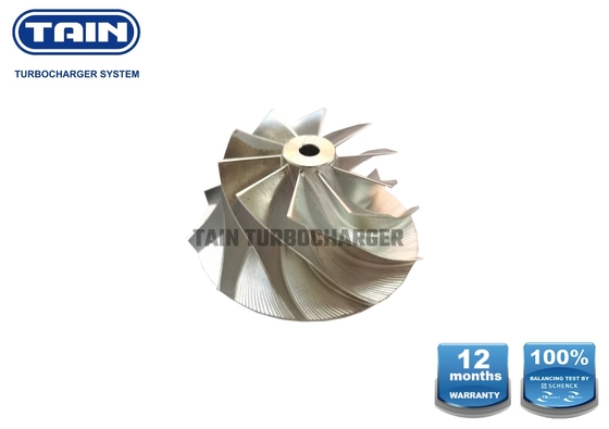 10 Blade Billet Turbo Compressor Wheel อัพเกรดสำหรับ VW / Skoda OCTAVIA TDI 4Motion